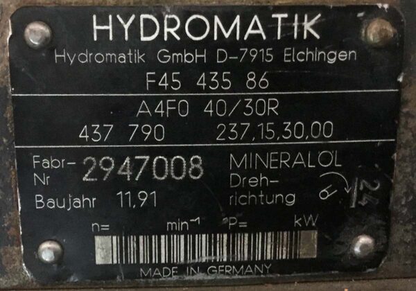 Hydromatik A4F040